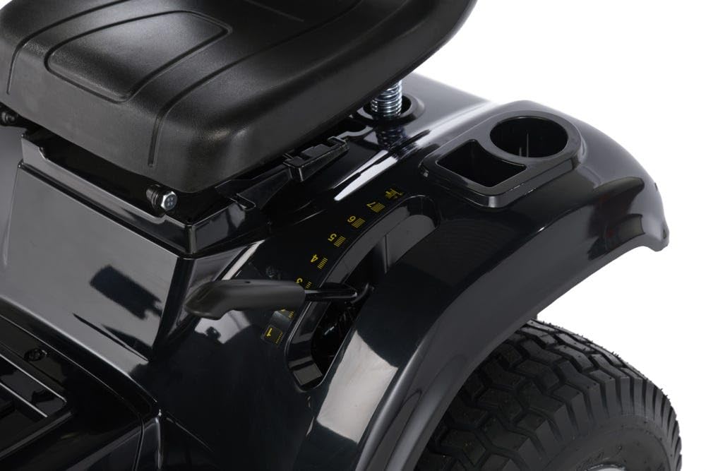 ALPINA AT3 98 A Rasentraktor 98 cm - STIGA 352 cc Motor - Seitenauswurfmähwerk mit Mulchkit-Stecker im Lieferumfang - 7 Schnitthöhen - für Rasenflächen bis zu 4500 m²