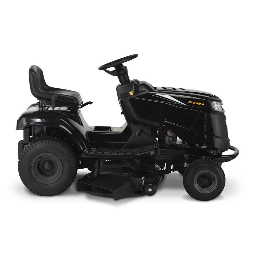 ALPINA AT3 98 A Rasentraktor 98 cm - STIGA 352 cc Motor - Seitenauswurfmähwerk mit Mulchkit-Stecker im Lieferumfang - 7 Schnitthöhen - für Rasenflächen bis zu 4500 m²