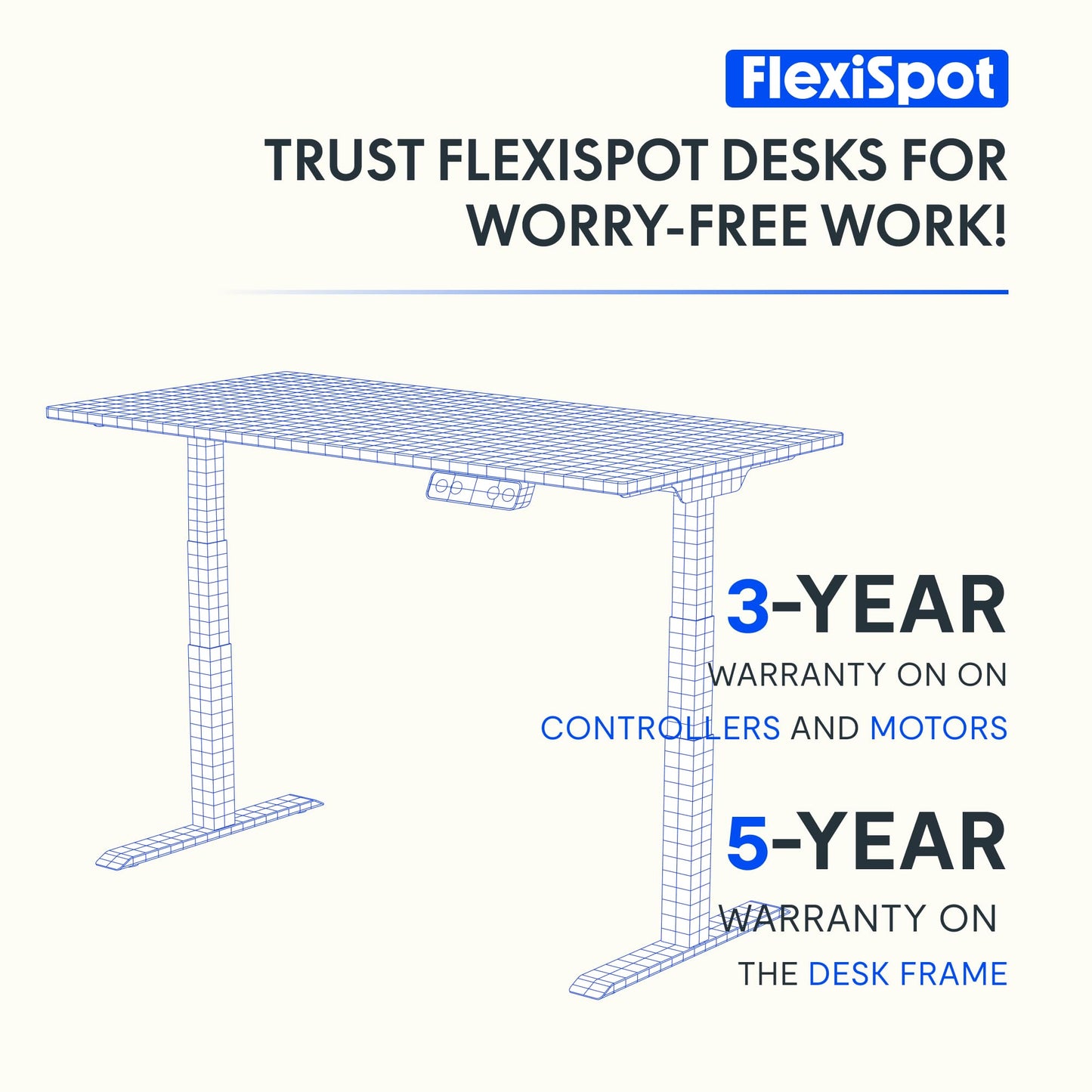 FLEXISPOT Höhenverstellbarer Schreibtisch 120x60 cm, LED-Höhenanzeige, Memory-Funktion, USB, Schublade, elektrisch, Naturahorn