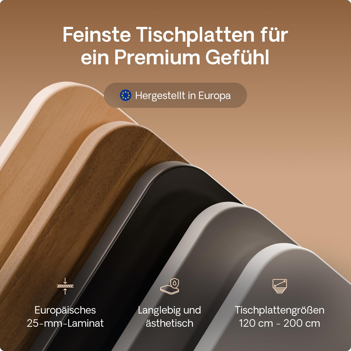 Desktronic HomePro Schreibtisch 160×80 cm, elektrisch höhenverstellbar, 2 Motoren, Touchscreen, USB-A & USB-C Anschlüsse