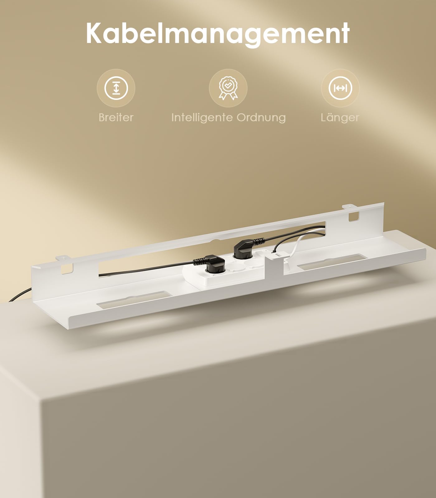 OffiGo Höhenverstellbarer Schreibtisch 120x60 cm, 25 mm Platte, 2 Motoren, USB-Anschluss, 3 Memory-Funktionen, elektrisch, Eiche