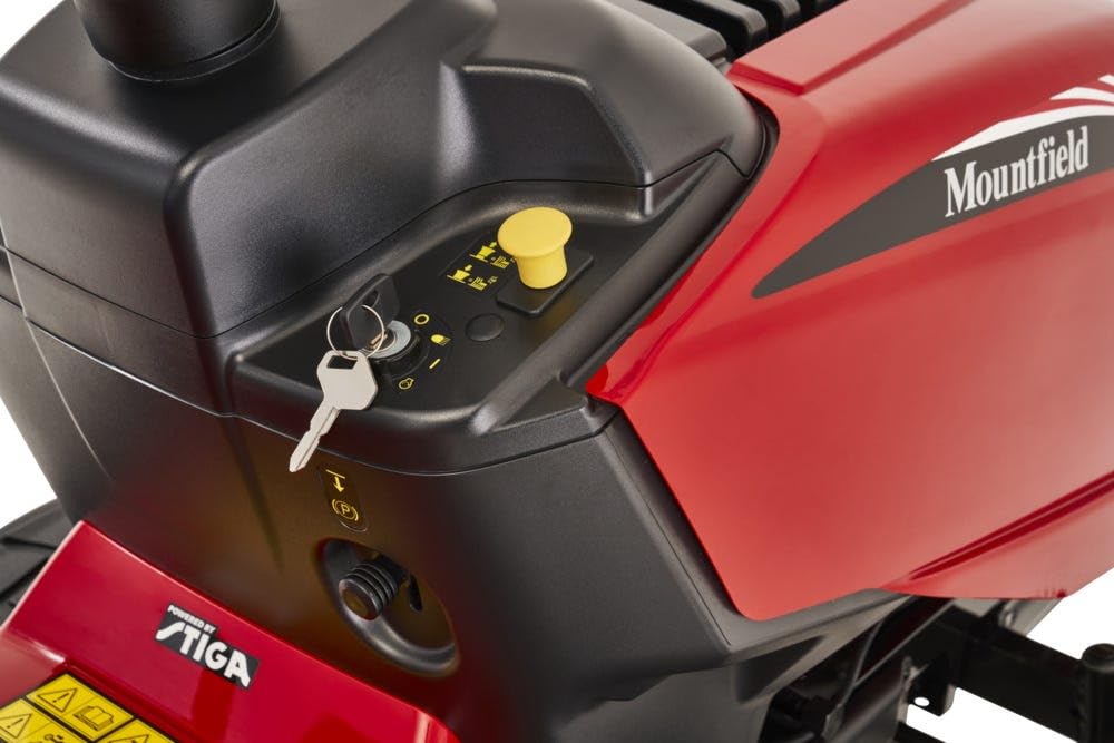 Mountfield MTF 98M SD Benzin Rasentraktor, 98cm Schnittbreite, Rasenmäher für Gärten bis 8000m²
