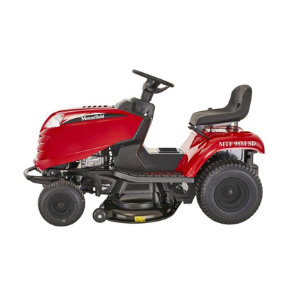 Mountfield MTF 98M SD Benzin Rasentraktor, 98cm Schnittbreite, Rasenmäher für Gärten bis 8000m²
