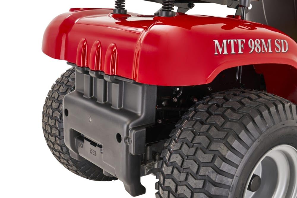 Mountfield MTF 98M SD Benzin Rasentraktor, 98cm Schnittbreite, Rasenmäher für Gärten bis 8000m²